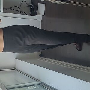 MaxMara Dark Grey Wool Trousers